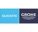 Гачок Grohe QuickFix Start, чорний матовий 411732430 411732430 &mdash; фото в Esantehnika