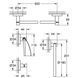 Набір аксесуарів 4 в 1 Grohe Essentials 40776001 40776001 &mdash; фото в Esantehnika