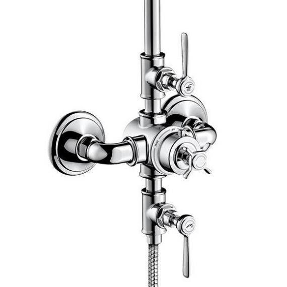 Душова система Axor Montreux Showerpipe 240 1jet 16572000 16572000 &mdash; фото в Esantehnika