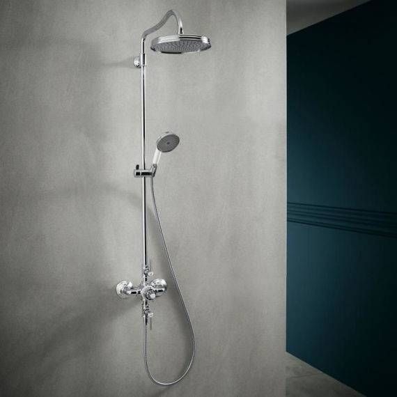 Душова система Axor Montreux Showerpipe 240 1jet 16572000 16572000 &mdash; фото в Esantehnika