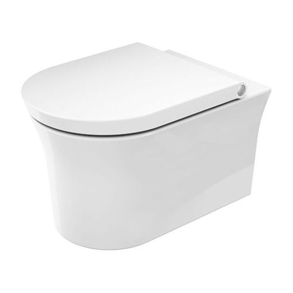 Унитаз подвесной Duravit White Tulip 370х540 мм, белый (2576092000) 2576092000 &mdash; фото в Esantehnika
