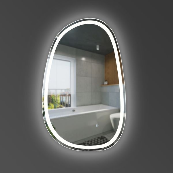 Дзеркало з LED підсвічуванням та тачсенсором Devit Style 80 х 50 см 5415080 5415080 &mdash; фото в Esantehnika