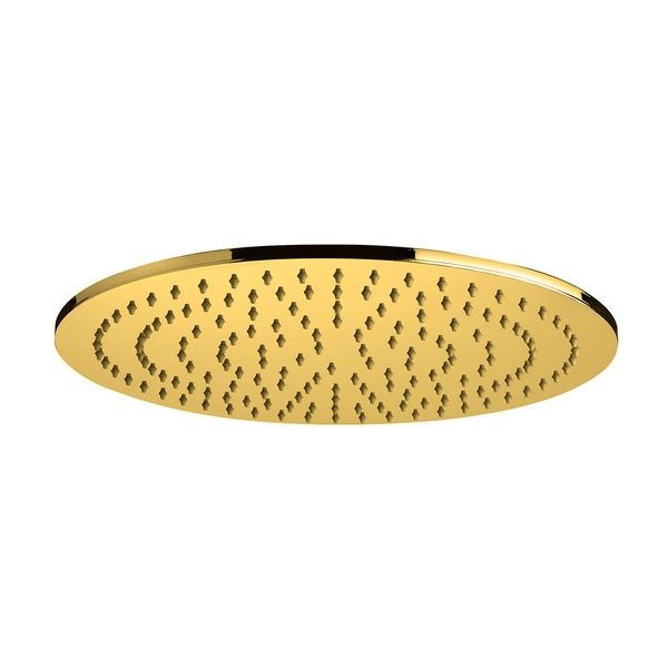 Верхний душ Paffoni Master King Tondo &Oslash; 300 х h8 мм (цвет - цвет - Honey gold / Медовое золото) ZSOF079HG ZSOF079HG &mdash; фото в Esantehnika