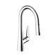 Смеситель для кухни с выдвижной лейкой Hansgrohe Talis S хром 72813000 72813000 &mdash; фото в Esantehnika