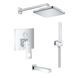 Душова система прихованого монтажу Grohe Eurocube Tempesta Cube 250 (колір - хром) UA26417SC2 UA26417SC2 &mdash; фото в Esantehnika