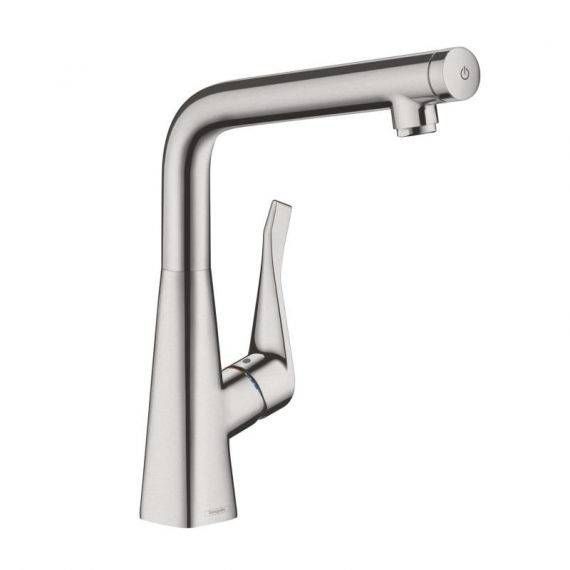 Кухонний змішувач Hansgrohe METRIS SELECT 14883800 14883800 &mdash; фото в Esantehnika