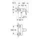 Смеситель для душа Grohe Eurosmart Cosmopolitan, хром (32837000) 32837000 &mdash; фото в Esantehnika