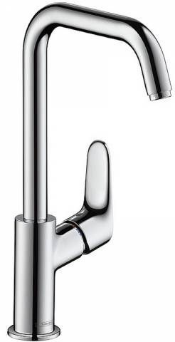 Змішувач для раковини Hansgrohe Focus E 2 із донним клапаном Push-Open 31609000 31609000 &mdash; фото в Esantehnika