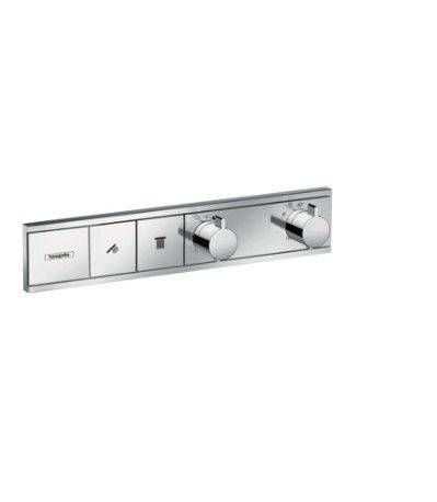 Термостат для прихованого монтажу на 2 функції Hansgrohe Rain Select (колір - хром) 15380000 15380000 &mdash; фото в Esantehnika