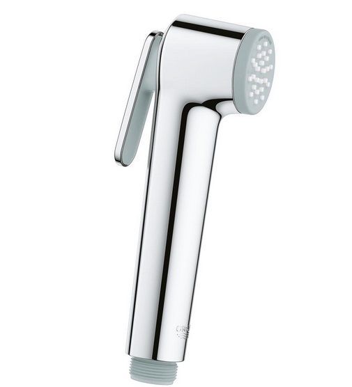 Набор гигиенический душ со смесителем Grohe Bau Edge New хром UA28512002 UA28512002 &mdash; фото в Esantehnika
