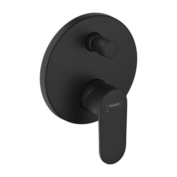 Змішувач для ванни, на 2 споживачі Hansgrohe Vernis Blend (колір - чорний матовий) 71466670 71466670 &mdash; фото в Esantehnika