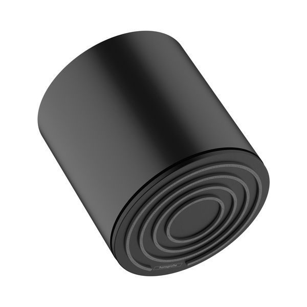 Верхний душ &Oslash; 105 мм Hansgrohe Pulsify EcoSmart Green, 1 вид струи (цвет - чёрный матовый) 24132670 24132670 &mdash; фото в Esantehnika