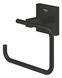 Держатель туалетной бумаги Grohe QuickFix Start Cube Black 409782430 409782430 &mdash; фото в Esantehnika