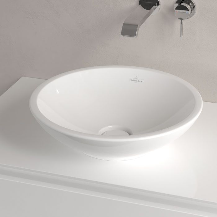 Раковина накладная на столешницу Villeroy & Boch Loop & Friends &Oslash;430 мм 51440001 51440001 &mdash; фото в Esantehnika