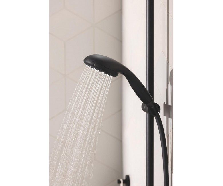 Комплект змішувачів із термостатом Grohe QuickFix Precision Start Black чорний матовий (UA303304TM) UA303304TM &mdash; фото в Esantehnika