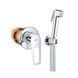 Гигиенический душевой набор Grohe QuickFix Bau Loop (цвет - хром) UA202406QF UA202406QF &mdash; фото в Esantehnika