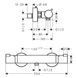 Термостат для душу Hansgrohe Ecostat Comfort (колір - чорний матовий) 13116670 13116670 &mdash; фото в Esantehnika