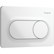 Кнопка смыва Hansgrohe iFrame Original S White 66002450 (белая глянцевая) 66002450 &mdash; фото в Esantehnika