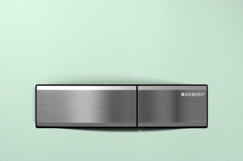 Смывная клавиша Geberit Sigma50 115.788.SE.5 (зеленое стекло) 115.788.SE.5 &mdash; фото в Esantehnika