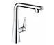 Смеситель для кухни 260 Hansgrohe Metris Select M71 1jet (цвет - хром) 14847000 14847000 &mdash; фото в Esantehnika