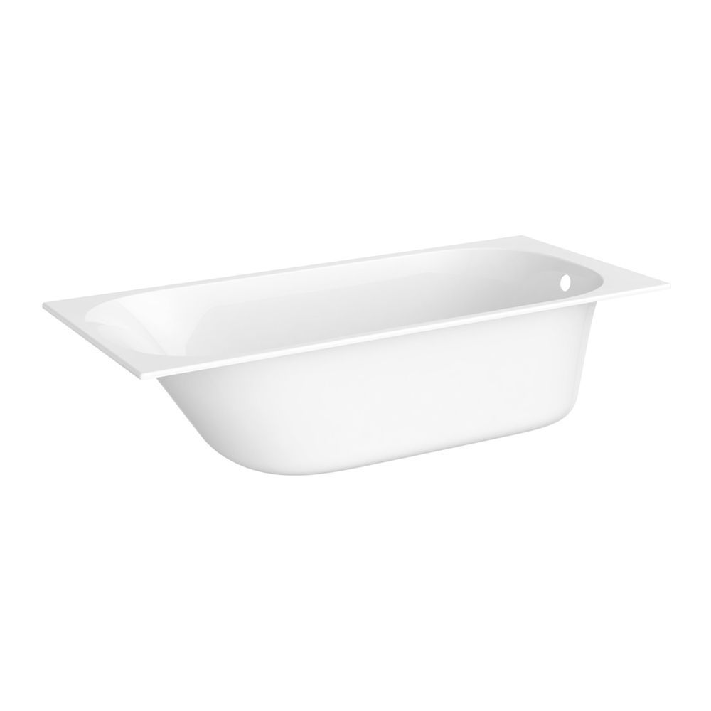 Ванна акрилова 170 х 70 х h46,5 см Geberit Soana, slim rim у комплекті з ніжками 554.002.01.1 554.002.01.1 &mdash; фото в Esantehnika