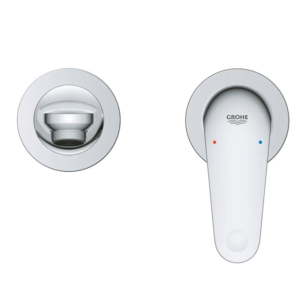 Смеситель для раковины на 2 отверстия Grohe Euroeco (24274001) 24274001 &mdash; фото в Esantehnika