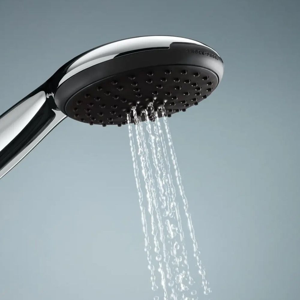 Змішувач для ванни GROHE BauLoop з душовою стійкою Vitalio Start, хром (23603000 + 26951001) 2360326951 &mdash; фото в Esantehnika