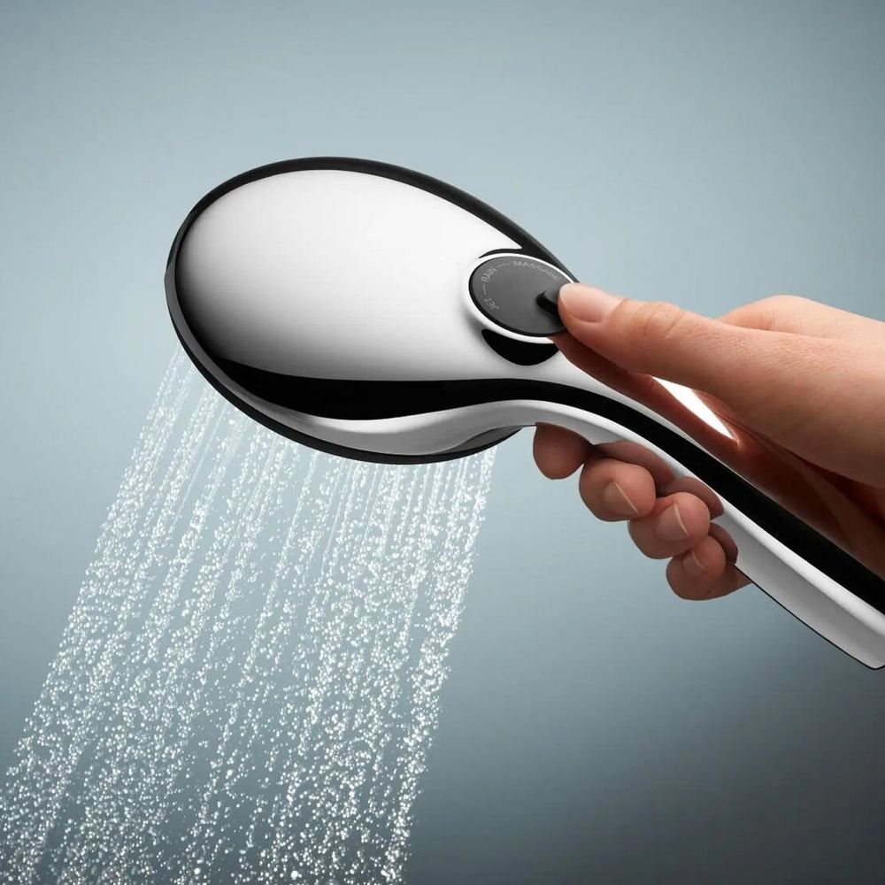 Змішувач для ванни GROHE BauLoop з душовою стійкою Vitalio Start, хром (23603000 + 26951001) 2360326951 &mdash; фото в Esantehnika