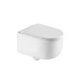 Унитаз подвесной Qtap Taurus безободковый с сиденьем Soft-close QT2433084EUQW