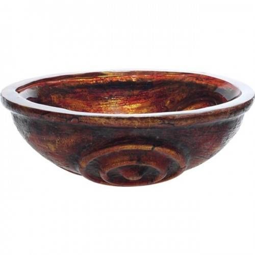 Скляна раковина Kraus Tiger Eye (GV-630-19mm) GV-630-19mm &mdash; фото в Esantehnika