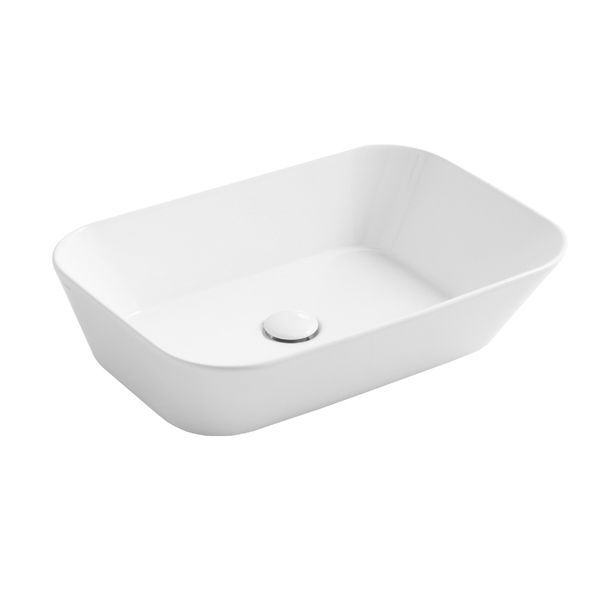 Раковина накладная на столешницу Simas Wave 42 х 60 см, bianco matt WA04 bianco matt WA04WM &mdash; фото в Esantehnika
