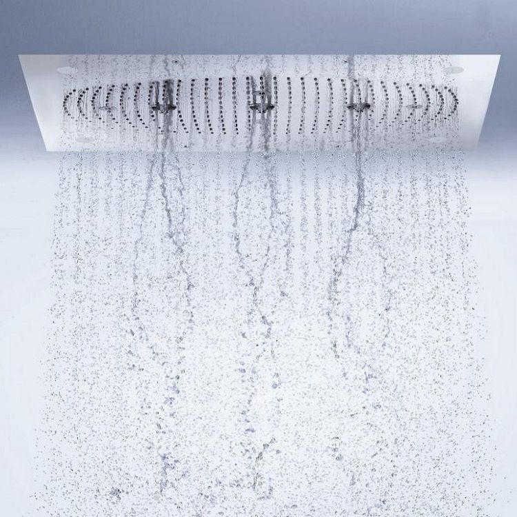 Верхний душ с подсветкой Hansgrohe Raindance Rainmaker 680х460 мм 28418000 28418000 &mdash; фото в Esantehnika