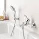 Змішувач для ванни GROHE BauLoop з душовою стійкою Vitalio Start, хром (23603000 + 26951001) 2360326951 &mdash; фото в Esantehnika