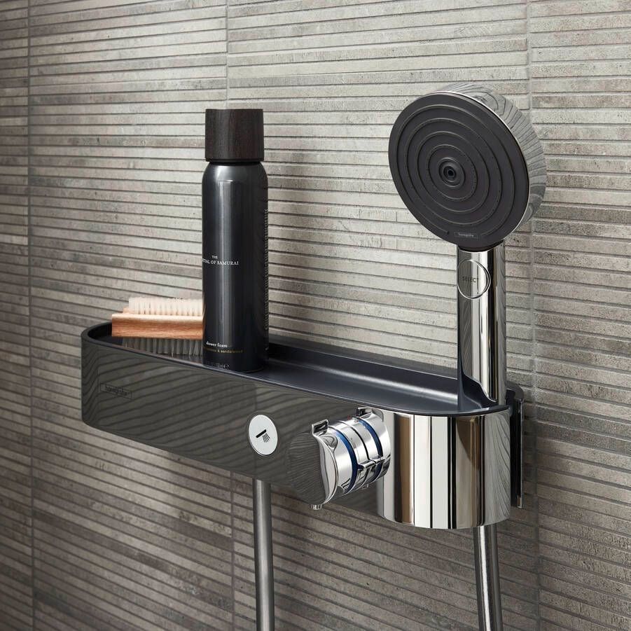 Термостат для душа Hansgrohe Pulsify ShowerTablet Select (цвет - белый матовый) 24360700 24360700 &mdash; фото в Esantehnika