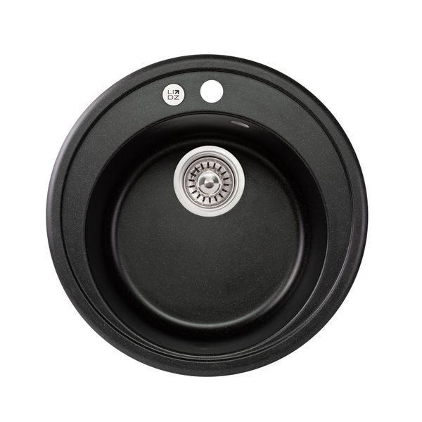 Кухонна мийка Lidz D510/200 BLM-14 (LIDZBLM14D510200) LIDZBLM14D510200 &mdash; фото в Esantehnika