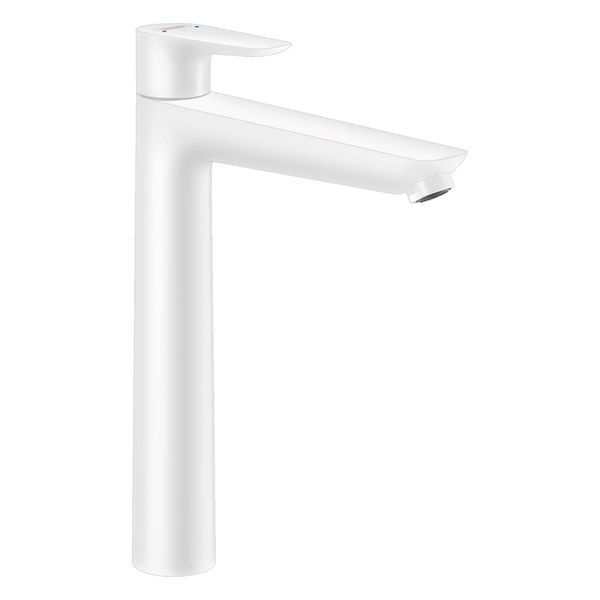 Змішувач для умивальника Hansgrohe Talis E 240 з донним клапаном, білий матовий (71716700) 71716700 &mdash; фото в Esantehnika