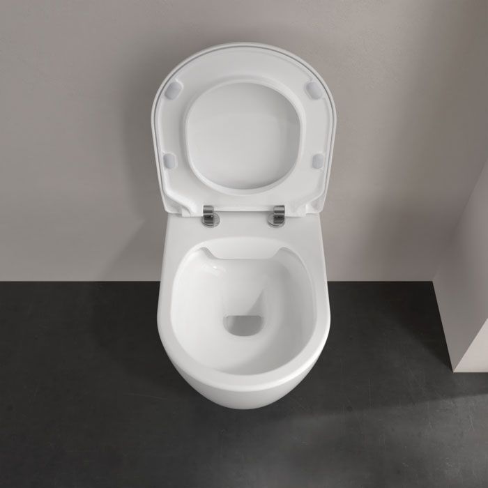Унитаз подвесной Villeroy & Boch Avento с сиденьем Soft Close 5656RS01 5656RS01 &mdash; фото в Esantehnika