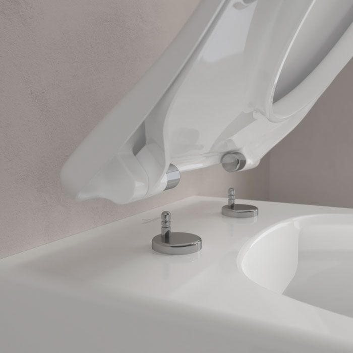 Унитаз подвесной Villeroy & Boch Avento с сиденьем Soft Close 5656RS01 5656RS01 &mdash; фото в Esantehnika