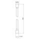 Шланг для душу Qtap Hadice PVC120B 1,2 м QTHADPVC120B &mdash; фото в Esantehnika