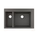 Вбудована кухонна мийка Hansgrohe S51 S510-F635 (колір - сірий камінь) 180/450 43315290 43315290 &mdash; фото в Esantehnika