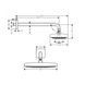 ВЕРХНИЙ ДУШ HANSGROHE RAINDANCE SELECT Е ECOSMART 300 2JET 26609400 26609400 &mdash; фото в Esantehnika