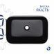 Комплект Qtap Scorpio: Раковина накладна прамокутна 550х390х120 мм Matt Black + Донний клапан PU03 QT14112243MBN47298 QT14112243MBN47298 &mdash; фото в Esantehnika