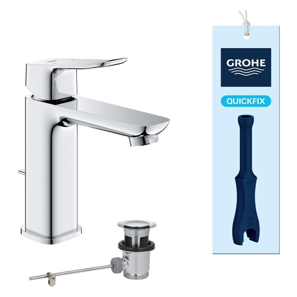 Смеситель для раковины M-размера Grohe QuickFix Dice 1018320000 1018320000 &mdash; фото в Esantehnika