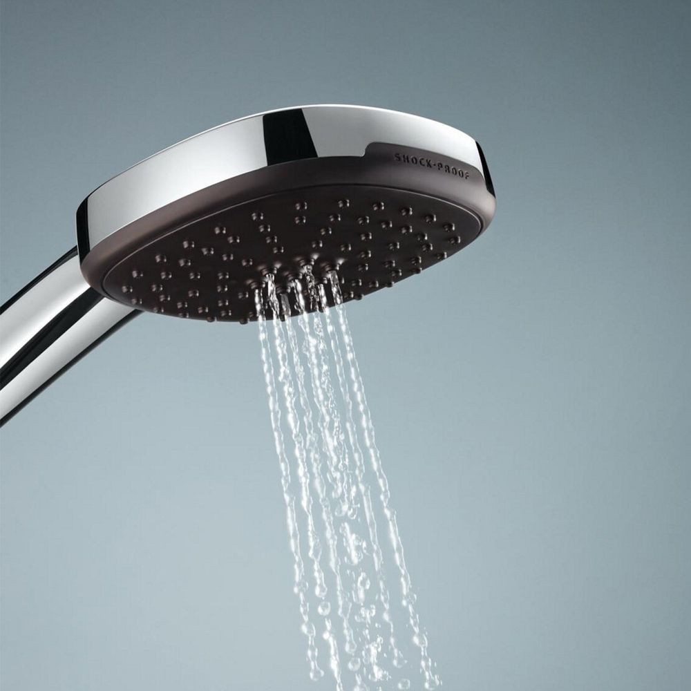 Набір GROHE QuickFix Flex Vitalio Comfort Cube зі змішувачем для ванни Dice, хром/чорний (UA203170101) UA203170101 &mdash; фото в Esantehnika