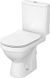 Унитаз-компакт Mito 781 ZIP Simple ON 011 с сиденьем Slim K121-012 K121-012 &mdash; фото в Esantehnika