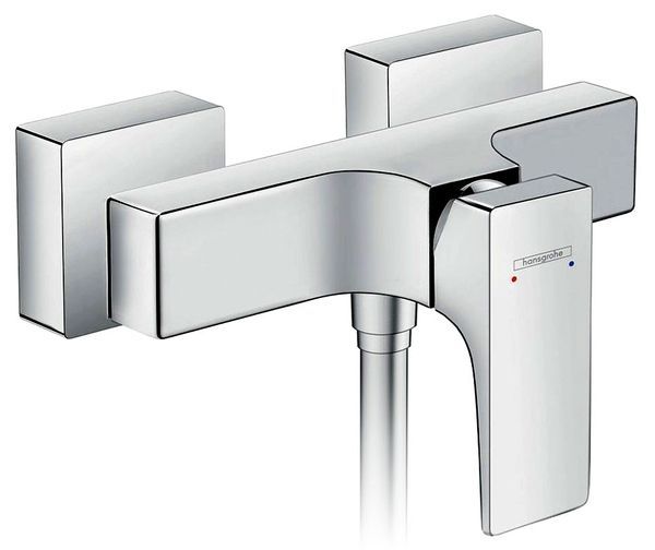 Змішувач для душу настінний одноважільний Hansgrohe Metropol хром 32560000 32560000 &mdash; фото в Esantehnika