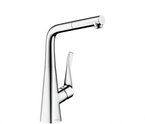 Кухонний змішувач Hansgrohe Metris 14821800 14821800 &mdash; фото в Esantehnika