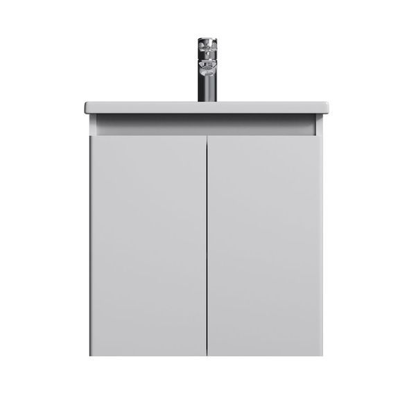 Комплект мебели тумба с умывальником AM.PM X-Joy 55 х 45 х h60 см, белый глянец M85-FHX0551-WC0551WG38 M85-FHX0551-WC0551WG38 &mdash; фото в Esantehnika