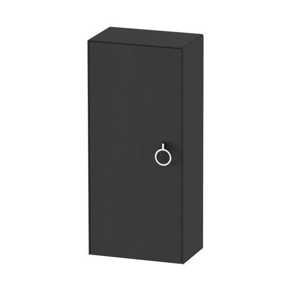 Пенал Duravit White Tulip 400 х 240 х h880 мм, цвет - graphite satin matt (графитовый сатиновый матовый) WT1323L5858 WT1323L5858 &mdash; фото в Esantehnika