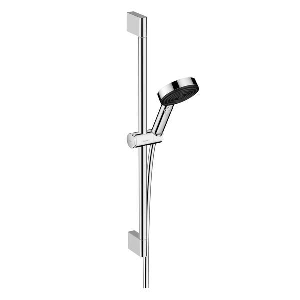 Душевой гарнитур Hansgrohe Pulsify EcoSmart 9 л/мин (цвет - хром), 3 вида струи Relaxation 24161000 24161000 &mdash; фото в Esantehnika